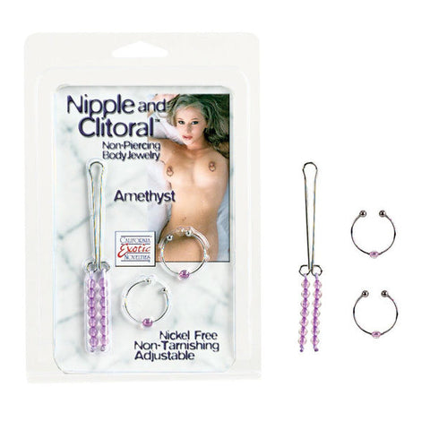 Nipple/Clit Jewel Amethyst Nipple/Clit Jewel Amethyst