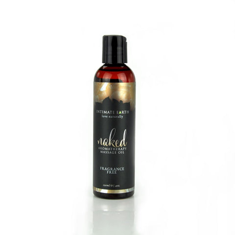 Intimate Earth Naked Aromatherapy Massage Oil - Unscented 120ml Intimate Earth Naked Aromatherapy Massage Oil - Unscented 120ml