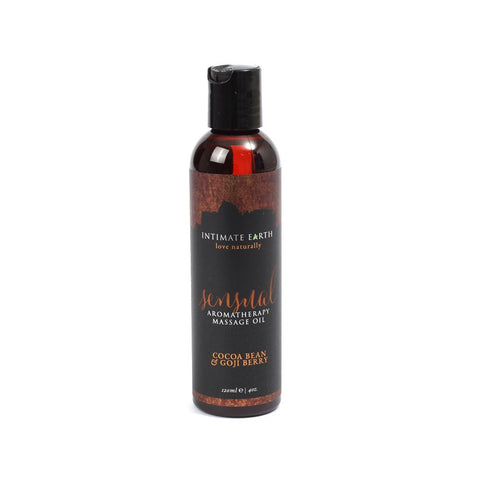 Intimate Earth Massage Oil Sensual - Cocoa Bean & Goji Berry 120ml Intimate Earth Massage Oil Sensual - Cocoa Bean & Goji Berry 120ml