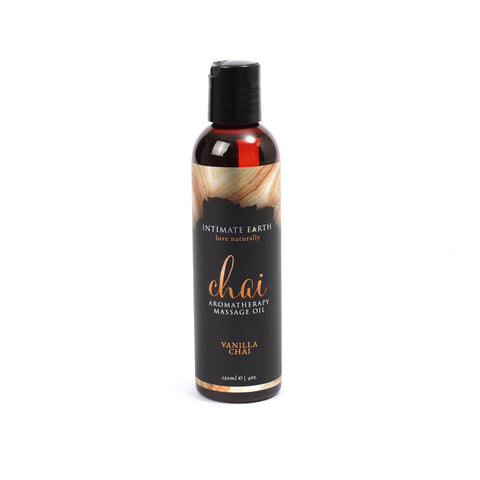 Intimate Earth Chai Aromatherapy Massage Oil - Vanilla 120ml Intimate Earth Chai Aromatherapy Massage Oil - Vanilla 120ml