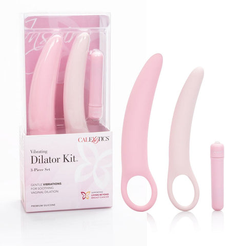 Inspire Vibrating Dilator 3-Piece Set - Pink Inspire Vibrating Dilator 3-Piece Set - Pink