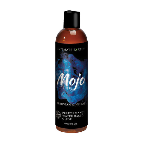 Intimate Earth MOJO Peruvian Ginseng Waterbased Performance Glide 120ml Intimate Earth MOJO Peruvian Ginseng Waterbased Performance Glide 120ml