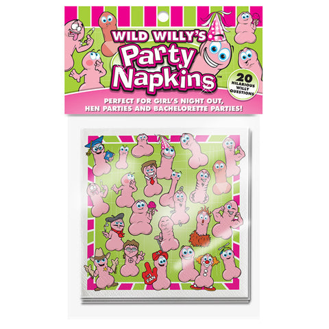Wild Willy's Party Napkins by Ball & Chain - Image 2