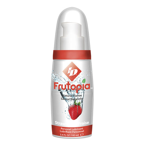 ID Frutopia Pump - Strawberry 100 ml (3.4 fl oz) by ID Lubricant