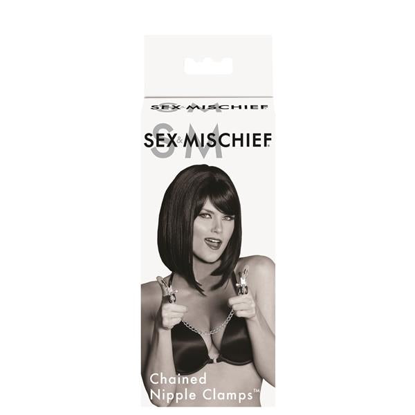 S&M Chained Nipple Clamps by Sex & Mischief
