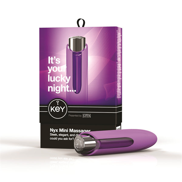 Key by Jopen Nyx Mini Massager - Lavender by California Exotics