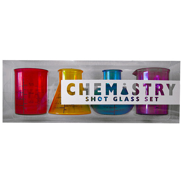 Chemistry Shot Glass Set by Kheper