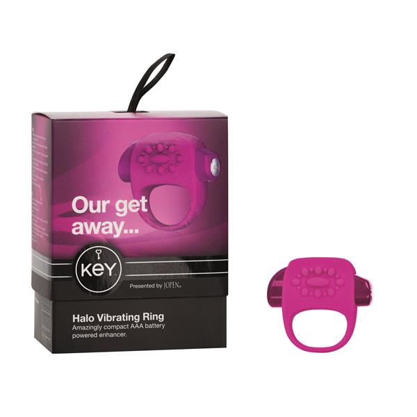 Key by Jopen Halo Enhancer Ring - Raspberry Pink by California Exotics