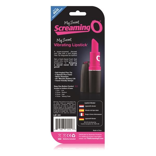 My Secret Screaming O - Vibrating Lipstick - Image 2