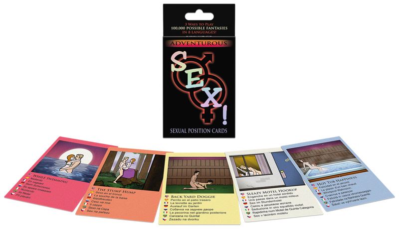 Adventurous Sex Card Game by Kheper