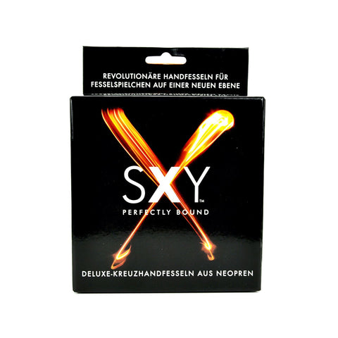 SXY Cuffs - Deluxe Neoprene Cross Cuffs - GERMAN by CC Games