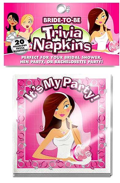 Bride to Be Trivia Napkins by Ball & Chain - Image 2