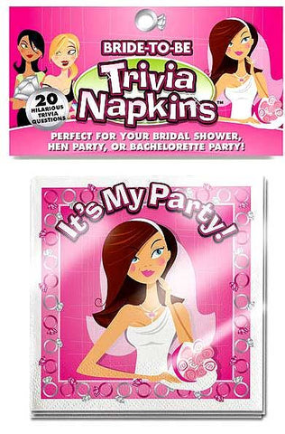 Bride to Be Trivia Napkins by Ball & Chain - Image 2