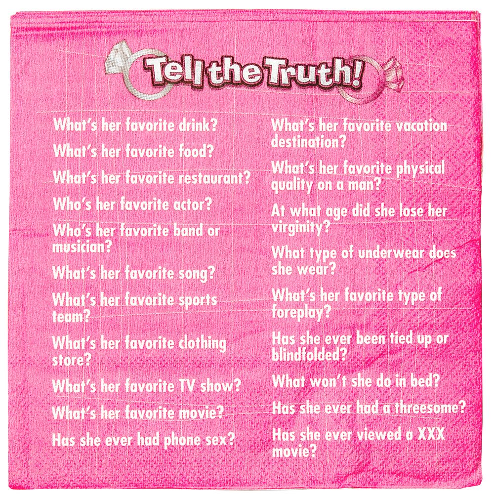 Bride to Be Trivia Napkins by Ball & Chain - Image 3