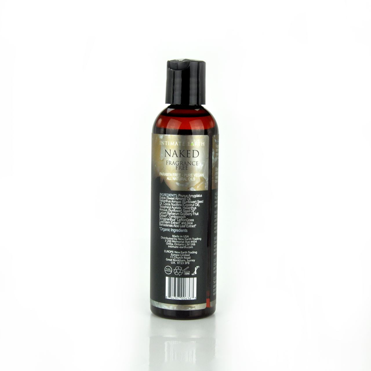 Intimate Earth Naked Aromatherapy Massage Oil - Unscented 120ml - Image 2