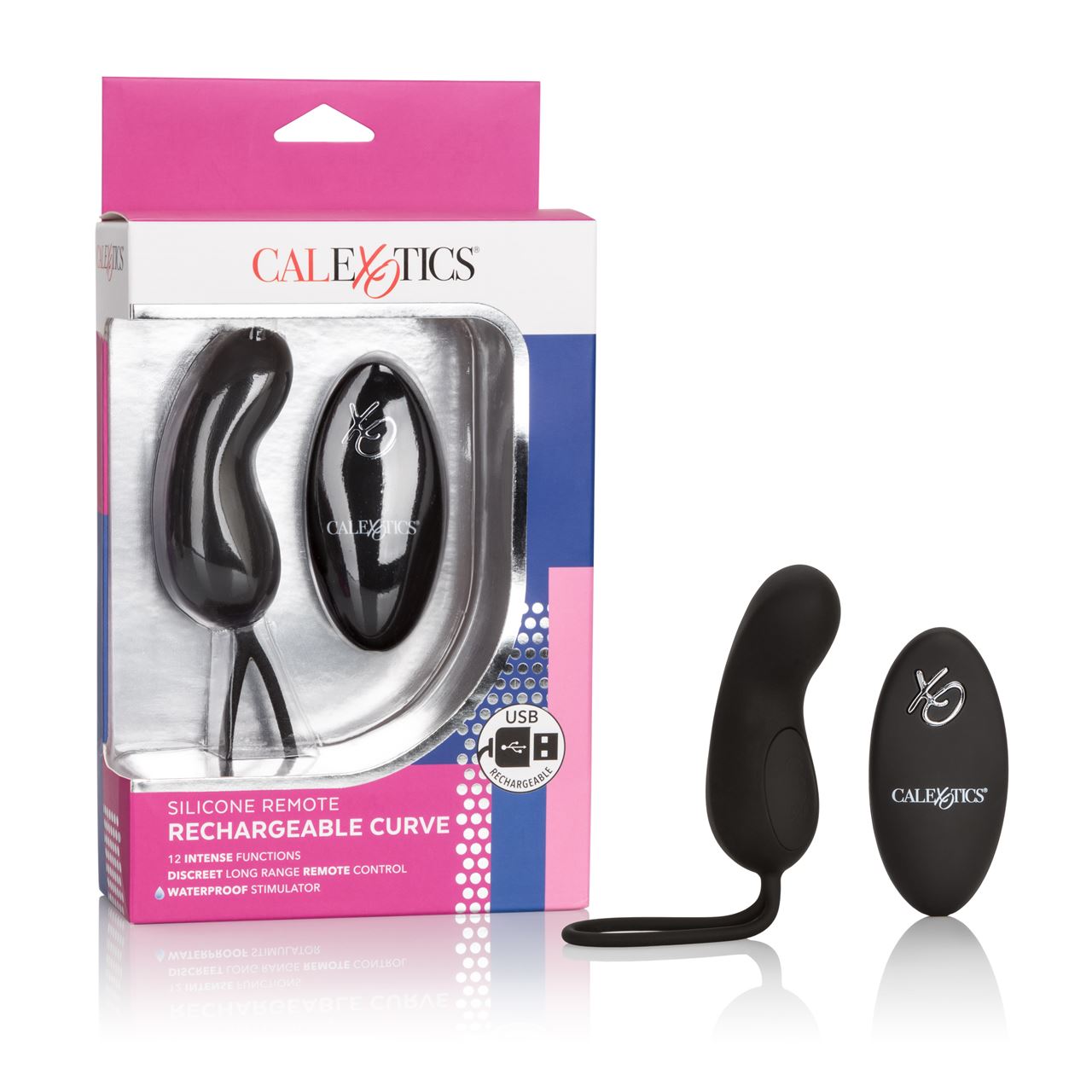 CalEx Silicone Remote Rechargeable Curve by California Exotics