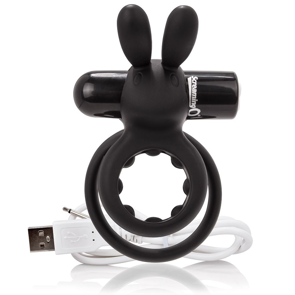 Screaming O Charged Ohare Vibrating Cock Ring - Black - Image 2