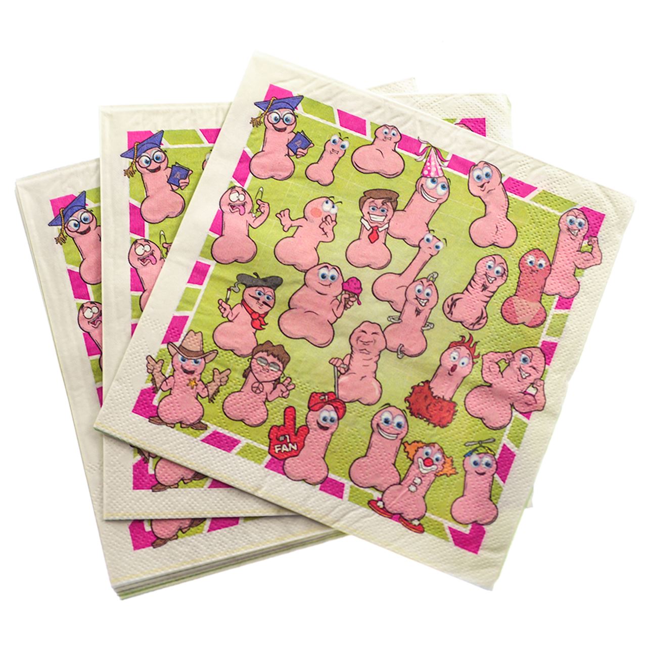 Wild Willy's Party Napkins by Ball & Chain