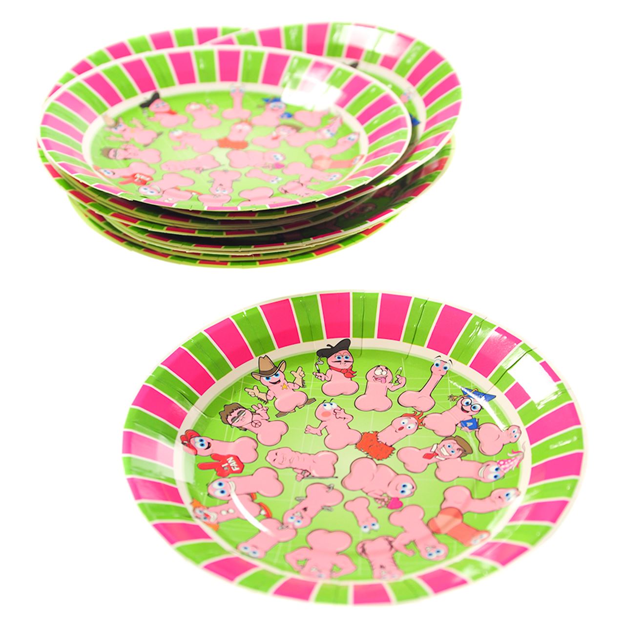Wild Willy's Party Plates by Ball & Chain