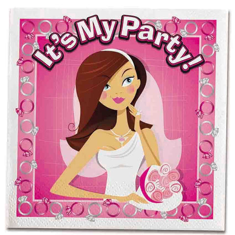 Bride to Be Trivia Napkins by Ball & Chain