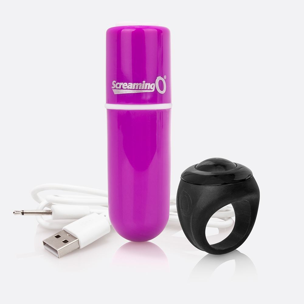 Screaming O Charged Vooom Remote Control Bullet - Black - Image 3
