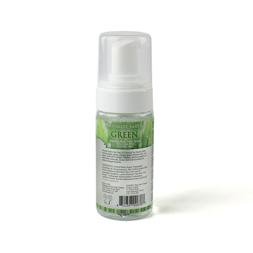 Intimate Earth Green Tea Tree Oil Foaming Toy Cleaner 3.4oz - Image 3