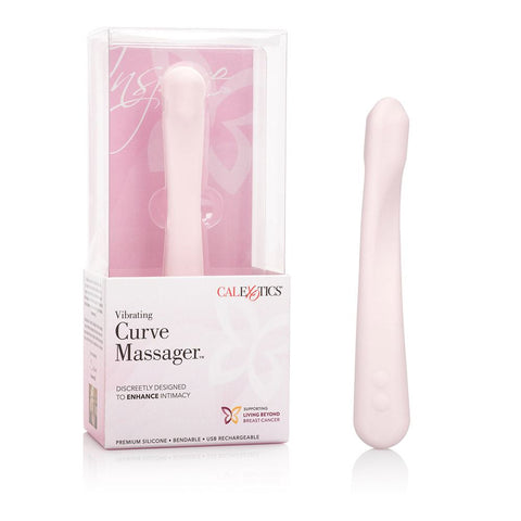 Inspire Vibrating Curve Massager - Pink by California Exotics
