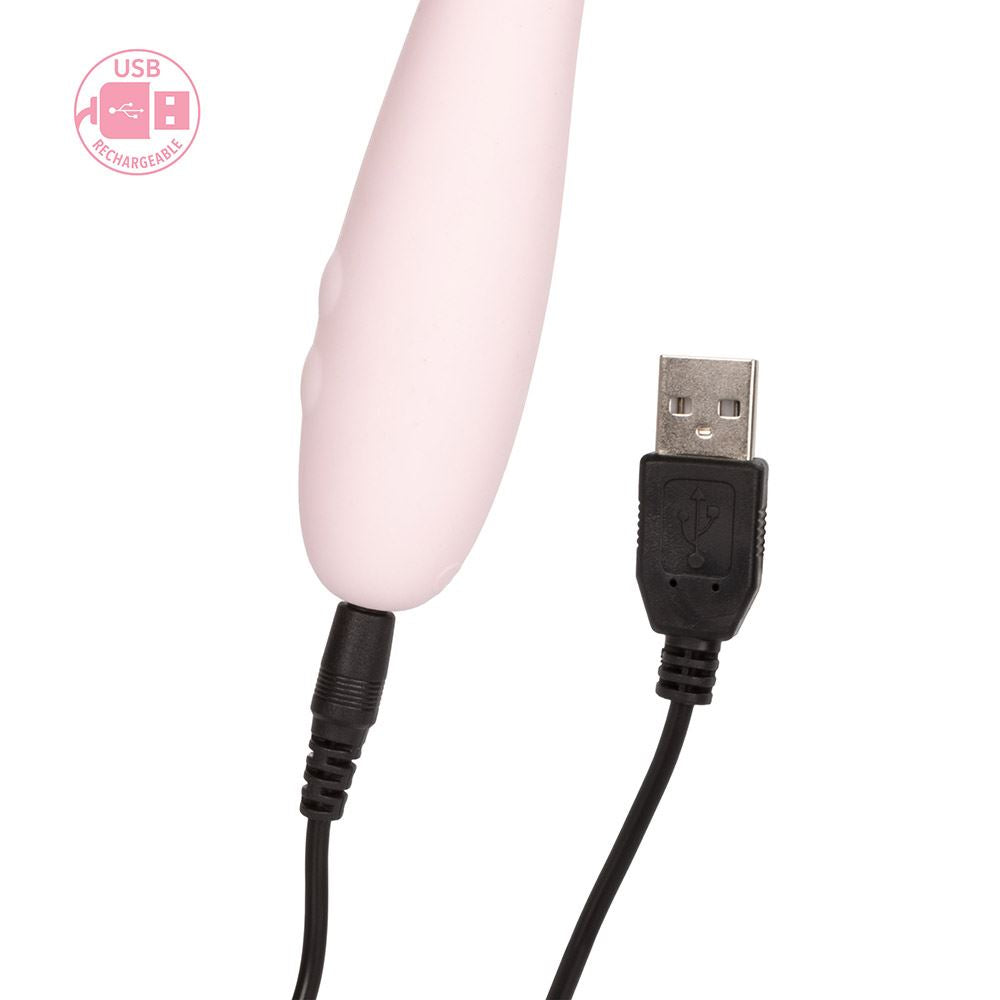Inspire Vibrating Tulip Wand - Pink by California Exotics - Image 3