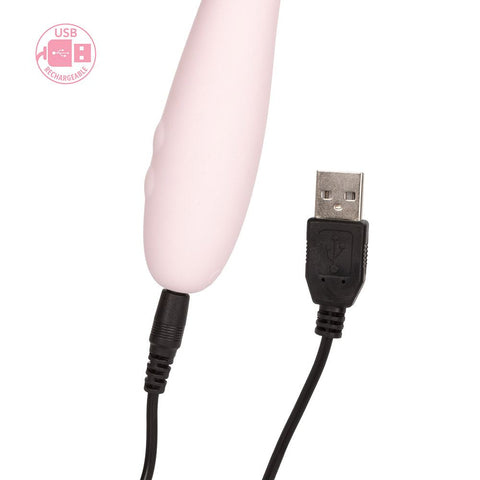 Inspire Vibrating Tulip Wand - Pink by California Exotics - Image 3