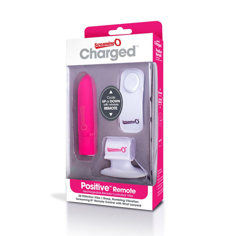Screaming O Charged Positive Remote Control - Strawberry - Image 2