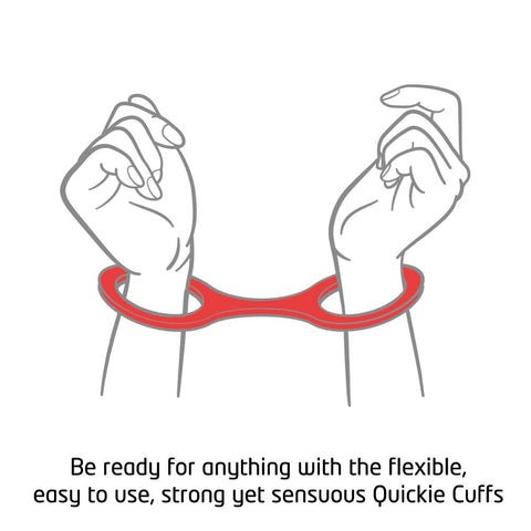 Quickie Cuffs Red (Medium) - Image 2