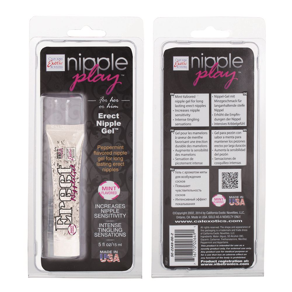 Nipple Play Erect Nipple Gel - Mint by California Exotics - Image 2