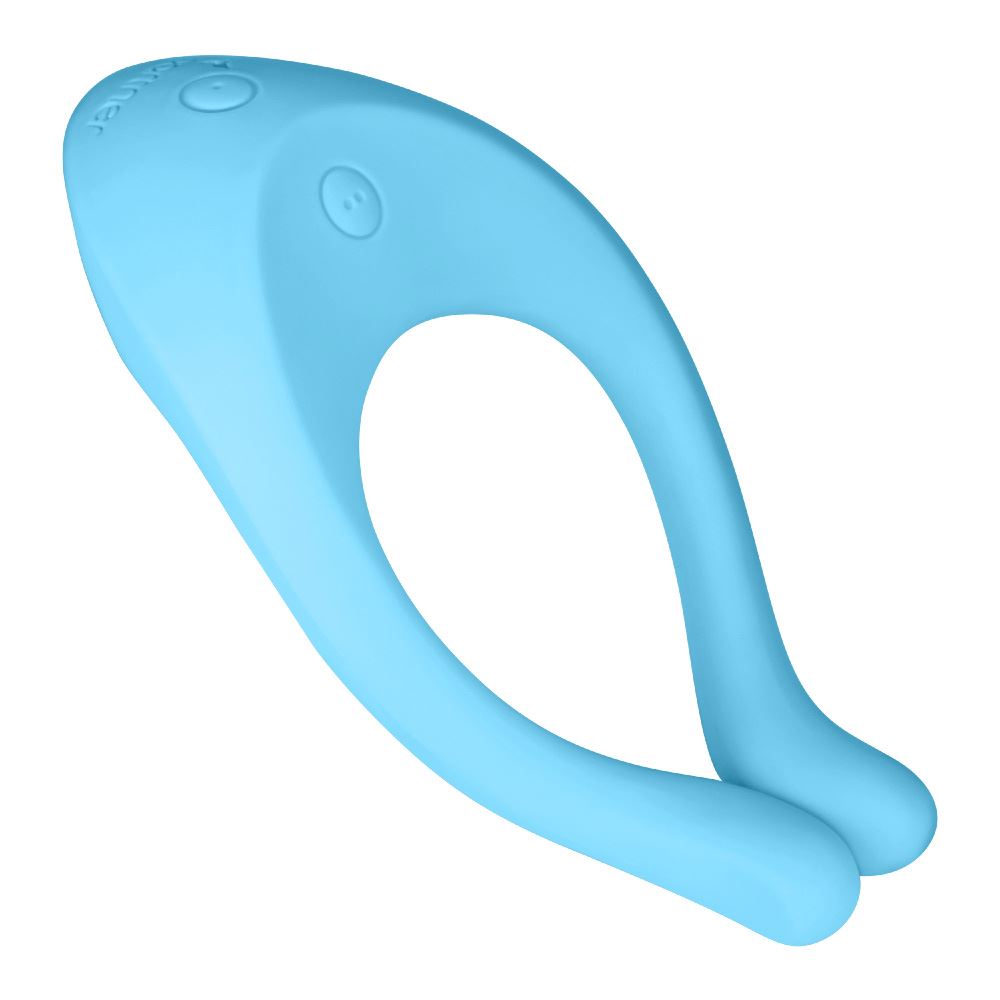 Satisfyer Partner Multifun 1 - Light Blue (Endless Love) - Image 3