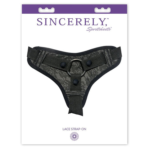 Sincerely Lace Strap On by Sportsheets