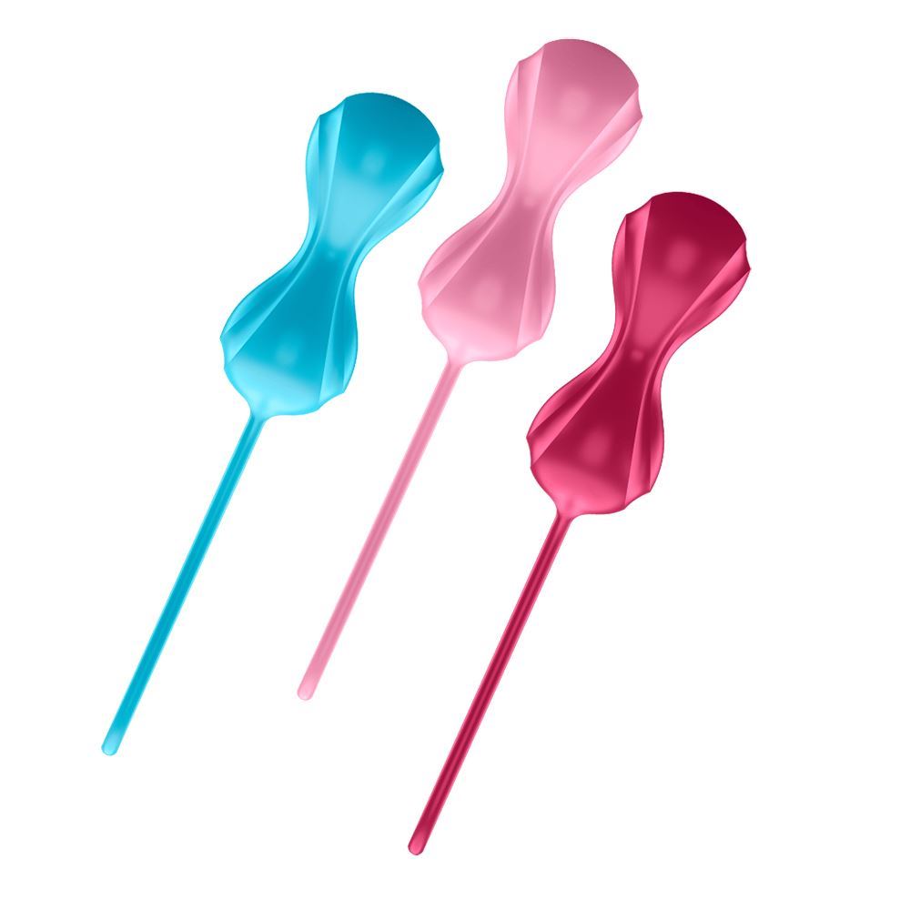 Satisfyer Balls (Set of 3) Double (7 Inch 2.11oz - 3.23oz) (Power Balls - set of 3) - Image 2
