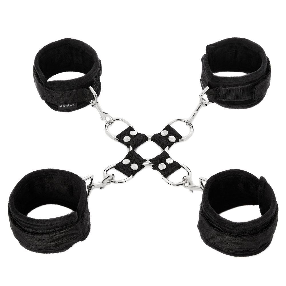 Sportsheets Hog Tie & Cuff Set - Image 2