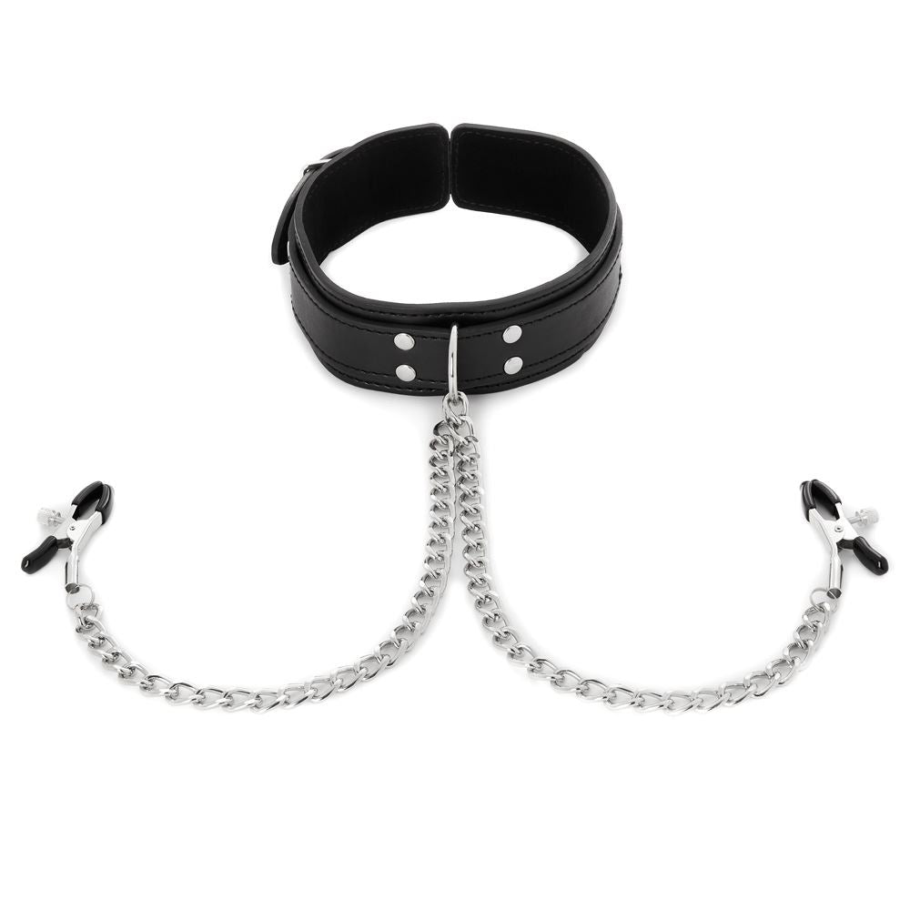 Sportsheets Collar with Nipple Clamps - Image 2