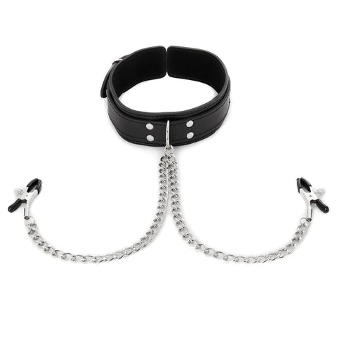 Sportsheets Collar with Nipple Clamps - Image 2