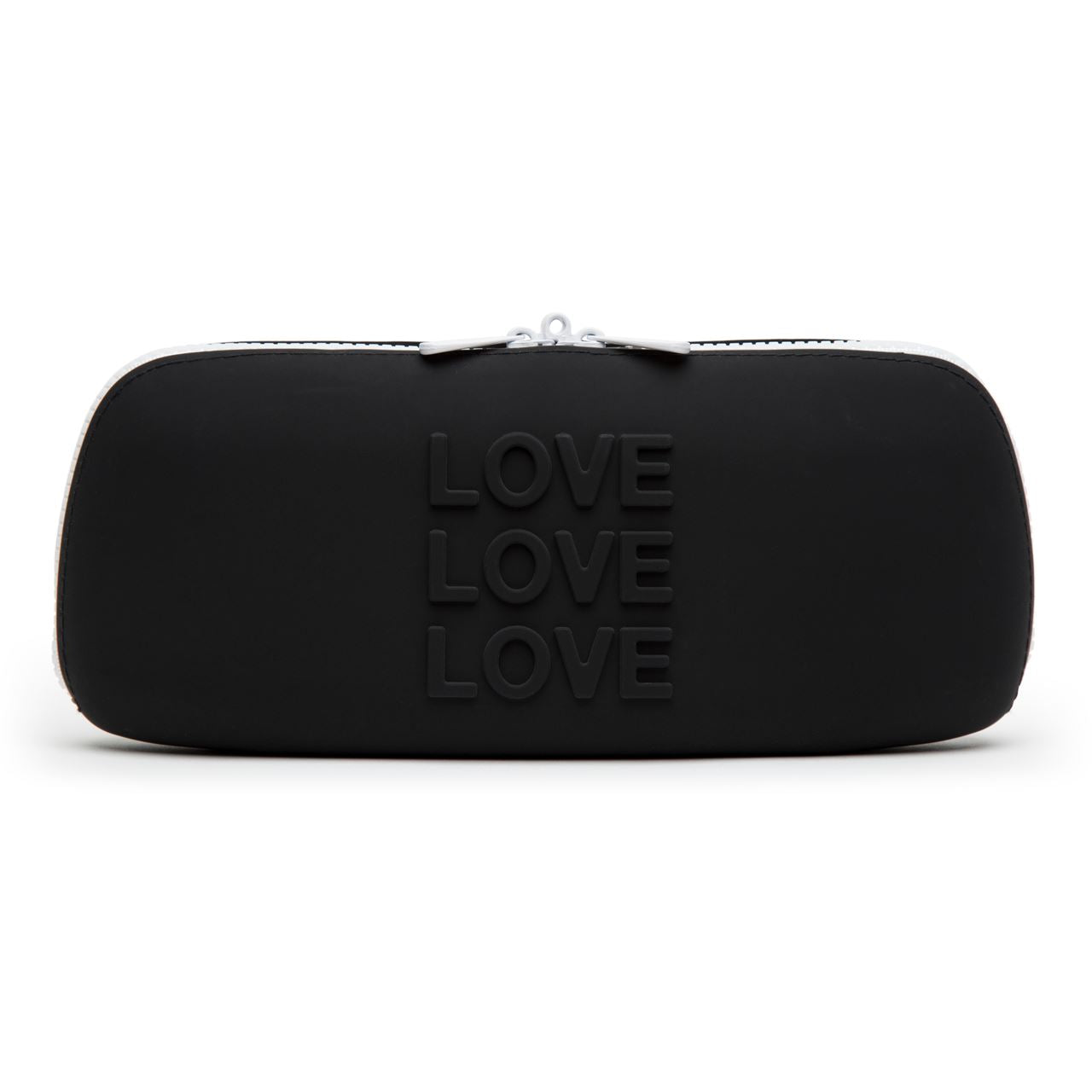 Happy Rabbit LOVE Storage Zip Bag Medium Black by Sample