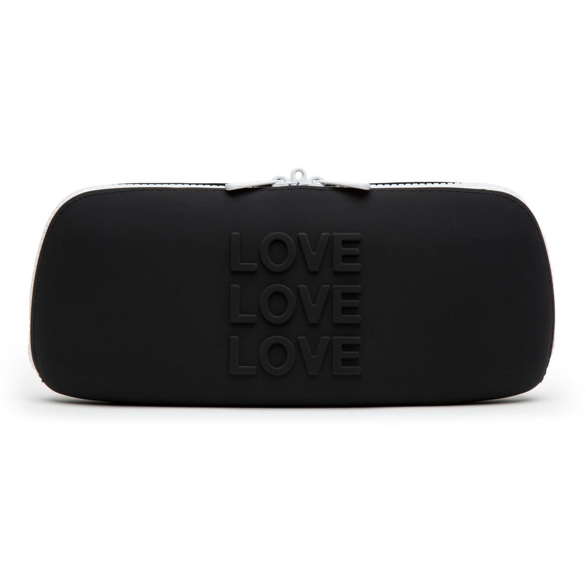 Happy Rabbit LOVE Storage Zip Bag Medium Black by Sample