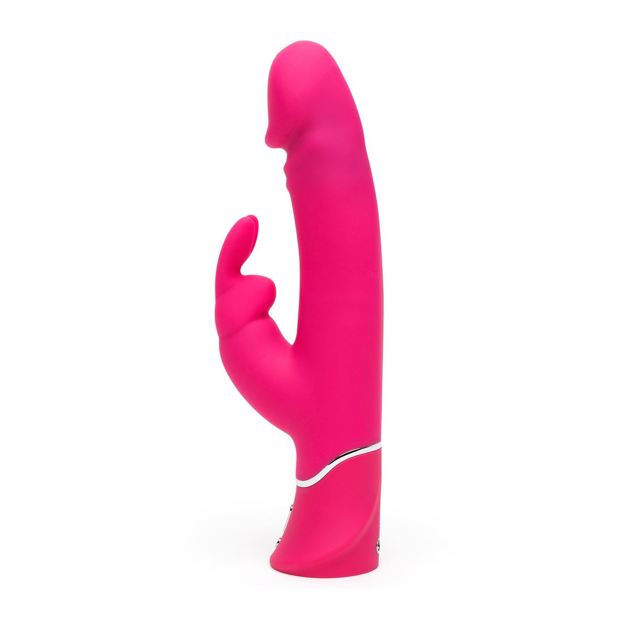 Happy Rabbit Realistic Dual Density Rabbit Vibrator Pink - Image 3