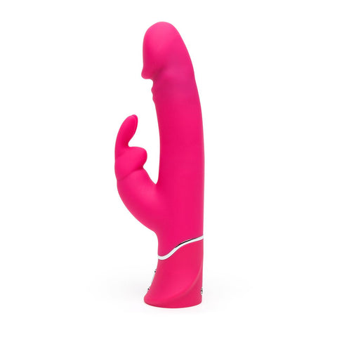 Happy Rabbit Realistic Dual Density Rabbit Vibrator Pink - Image 3