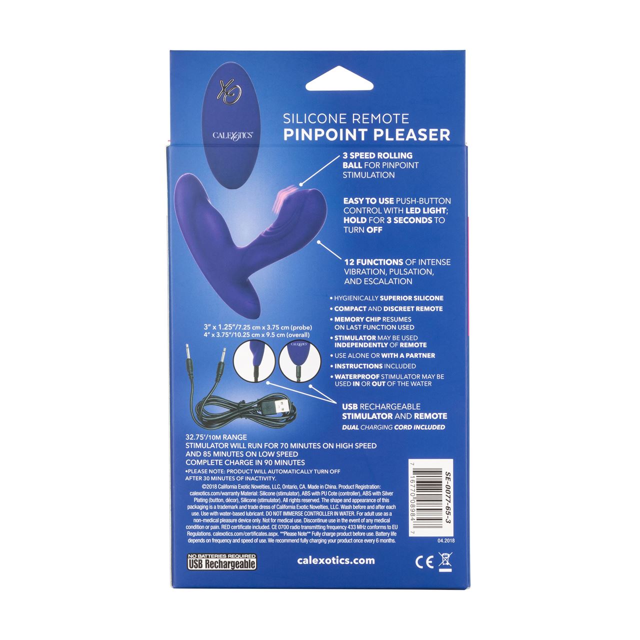 Silicone Remote Pinpoint Pleaser by California Exotics - Image 3