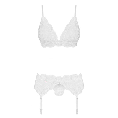 Obsessive - 810-SEG-2 3 pcs set L/XL- White - Image 3