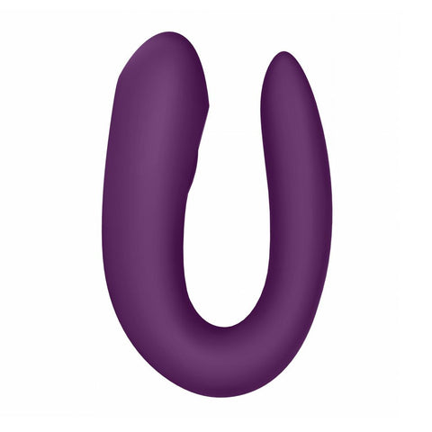 Satisfyer App Enabled Double Joy - Lilac - Image 2