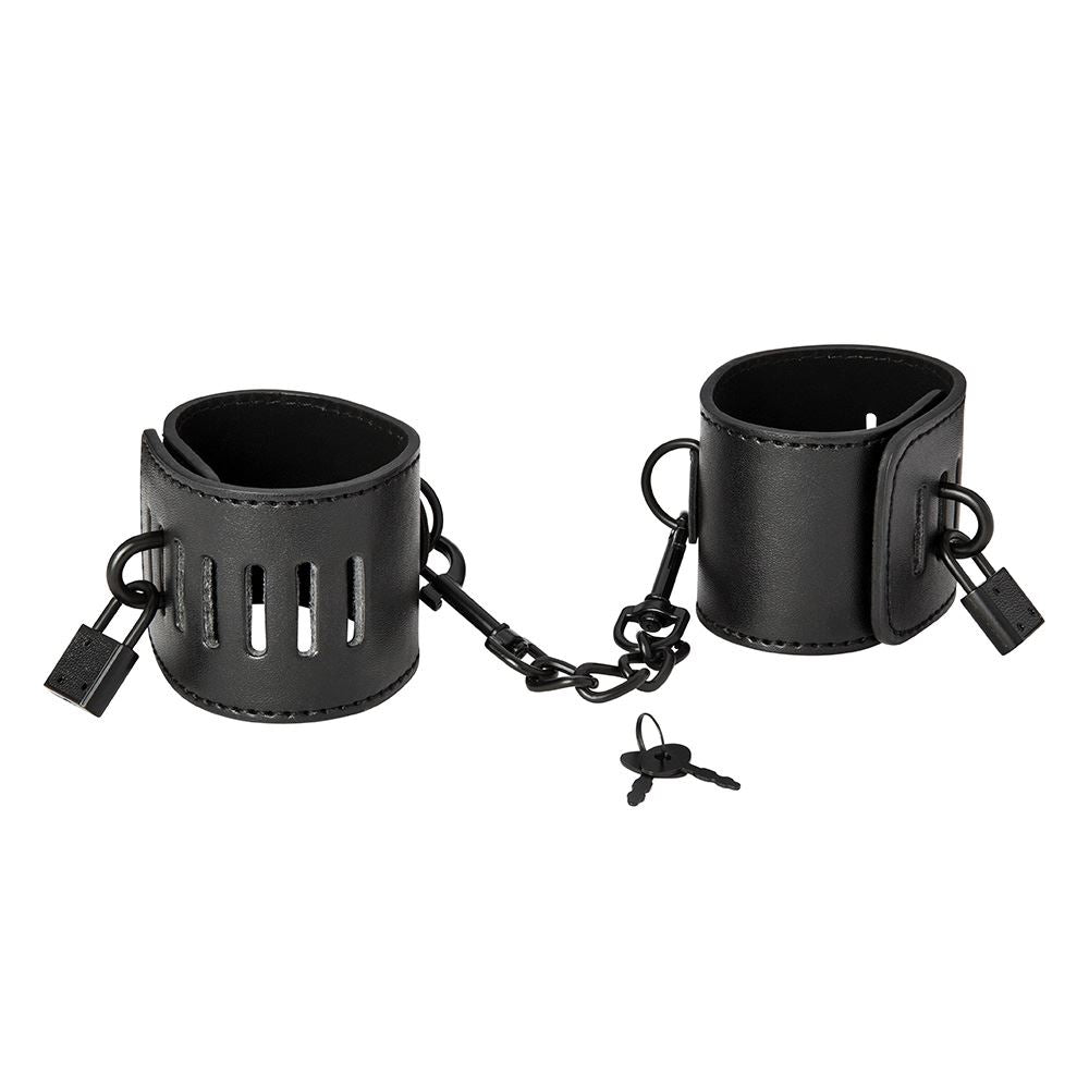 S&M Shadow Locking Cuffs by Sex & Mischief - Image 3