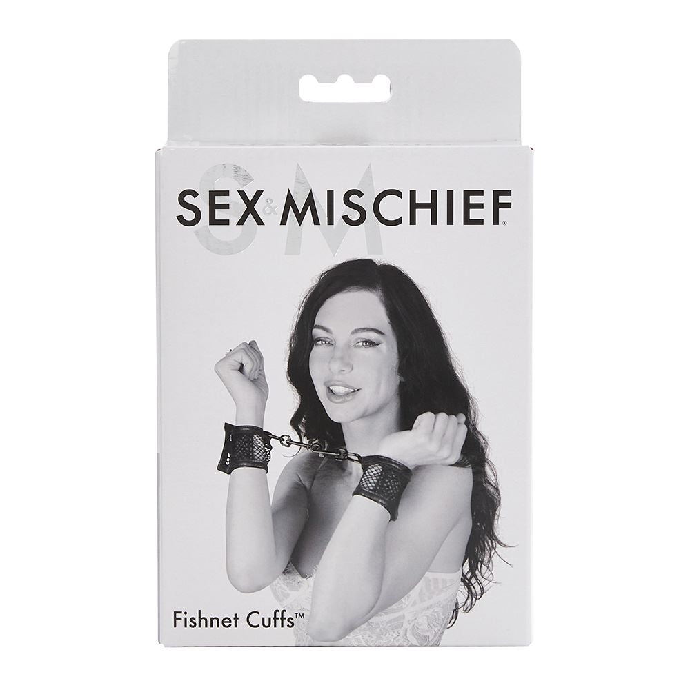 S&M Fishnet Cuffs by Sex & Mischief