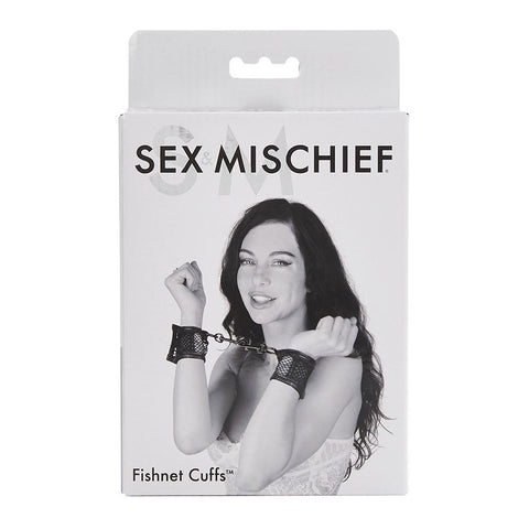 S&M Fishnet Cuffs by Sex & Mischief