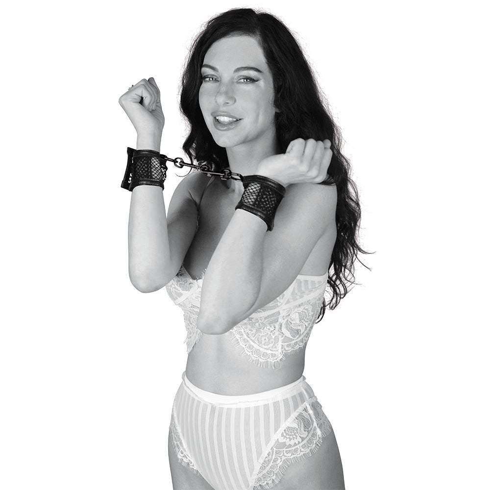 S&M Fishnet Cuffs by Sex & Mischief - Image 2