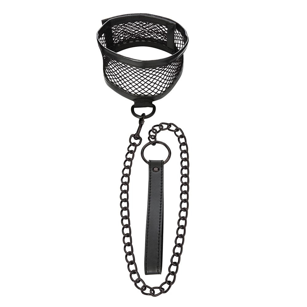 S&M Fishnet Collar & Leash by Sex & Mischief - Image 3